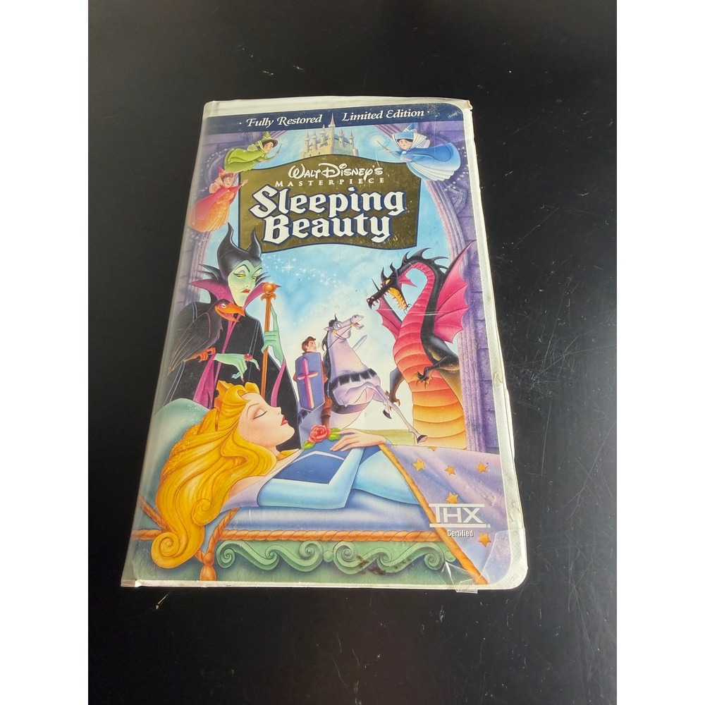 Walt Disney Sleeping Beauty VHS Limited Edition Fully Restored Masterpiece 9511